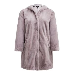 New Torrid Faux Fur Jacket Gray Size 3/3X